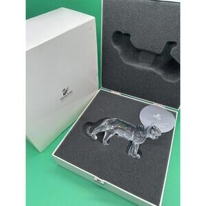 Swarovski SCS Crystal Endangered Species Series Tiger figurine 220470-A 7610